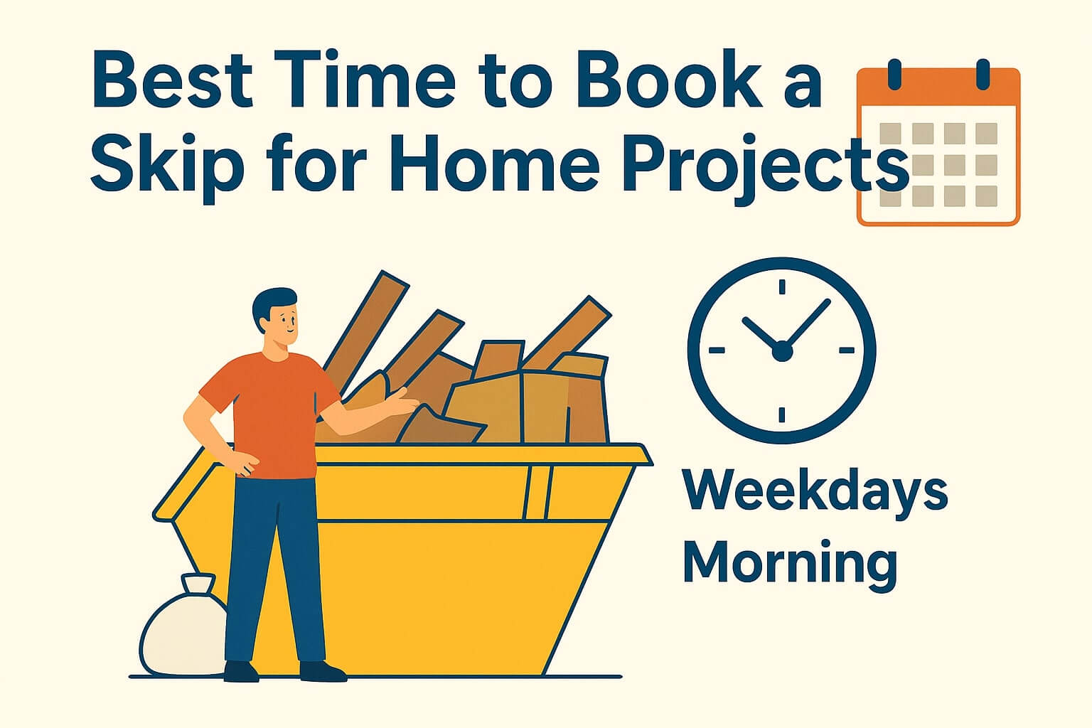 Best Time to Book a Skip for Home Projects