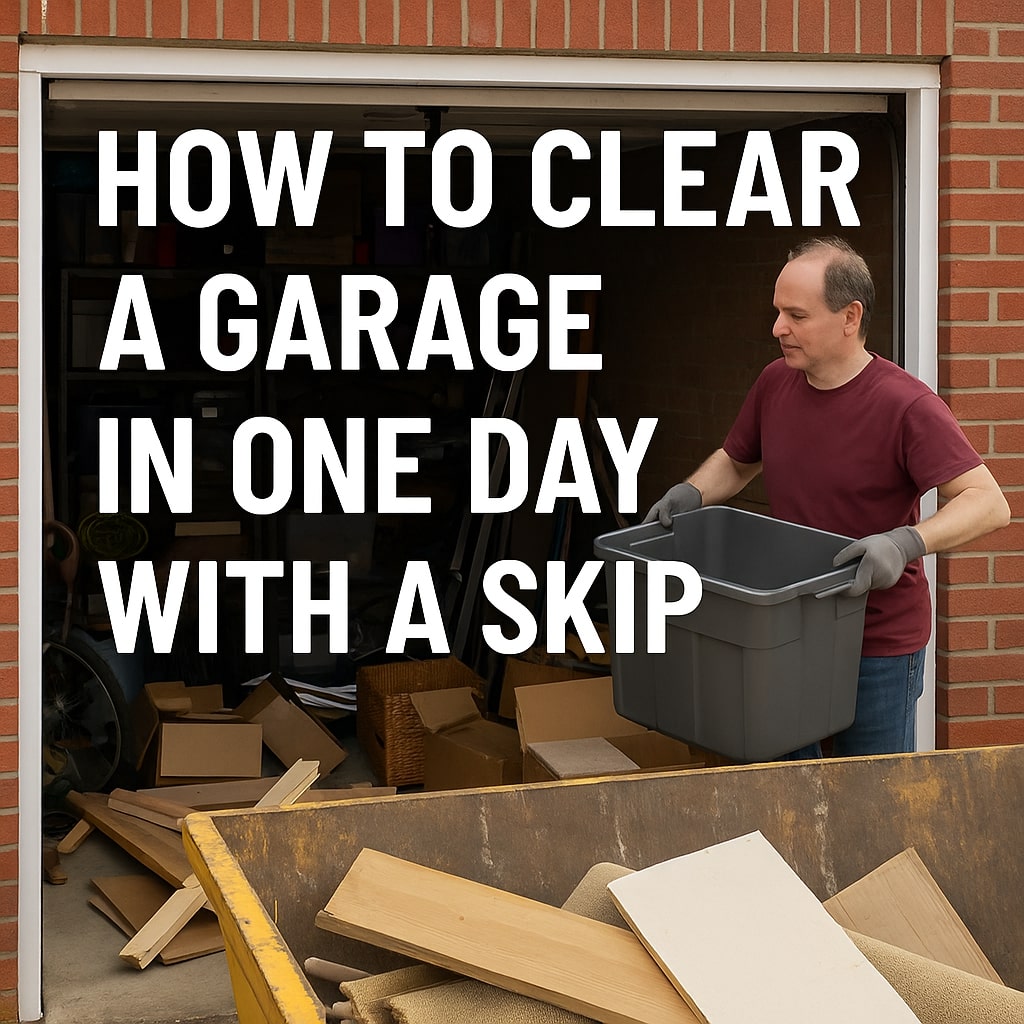 How to Clear a Garage in One Day With a Skip