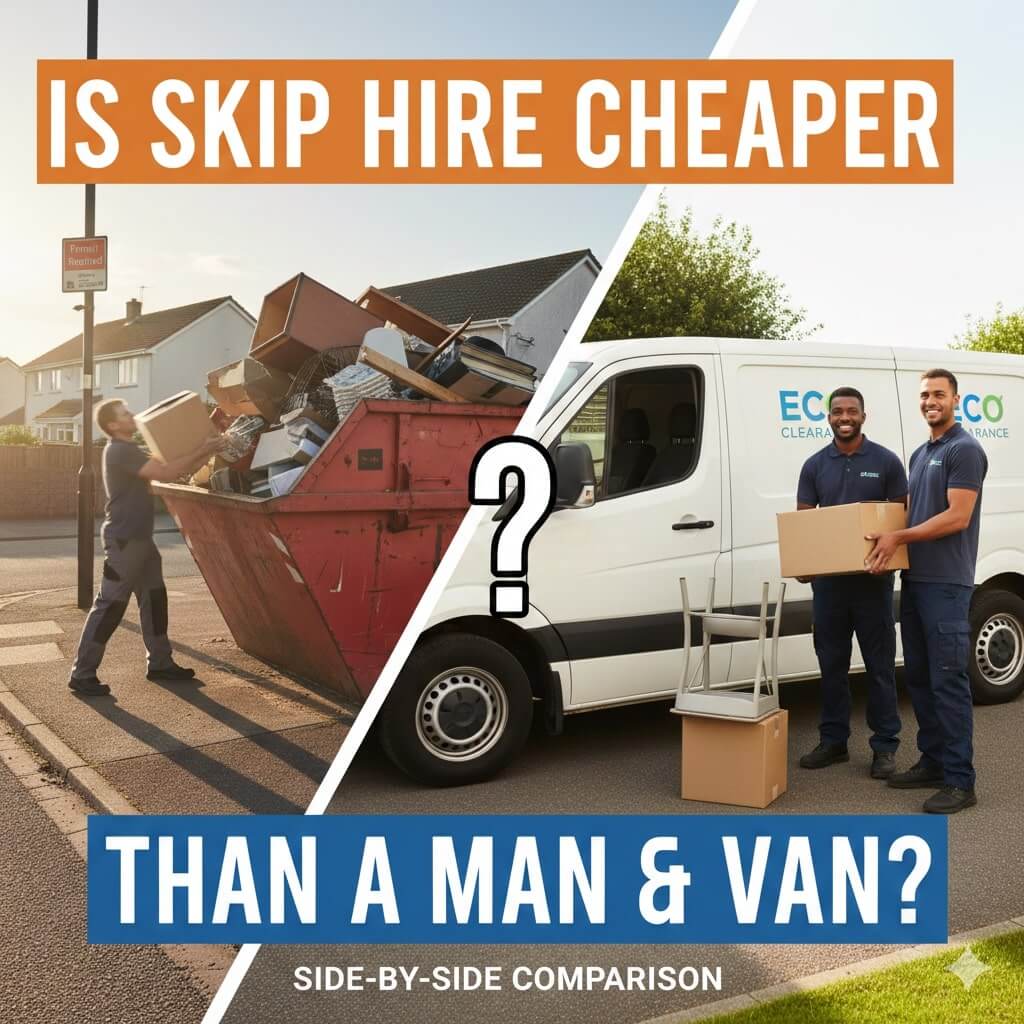Is Skip Hire Cheaper Than a Man & Van
