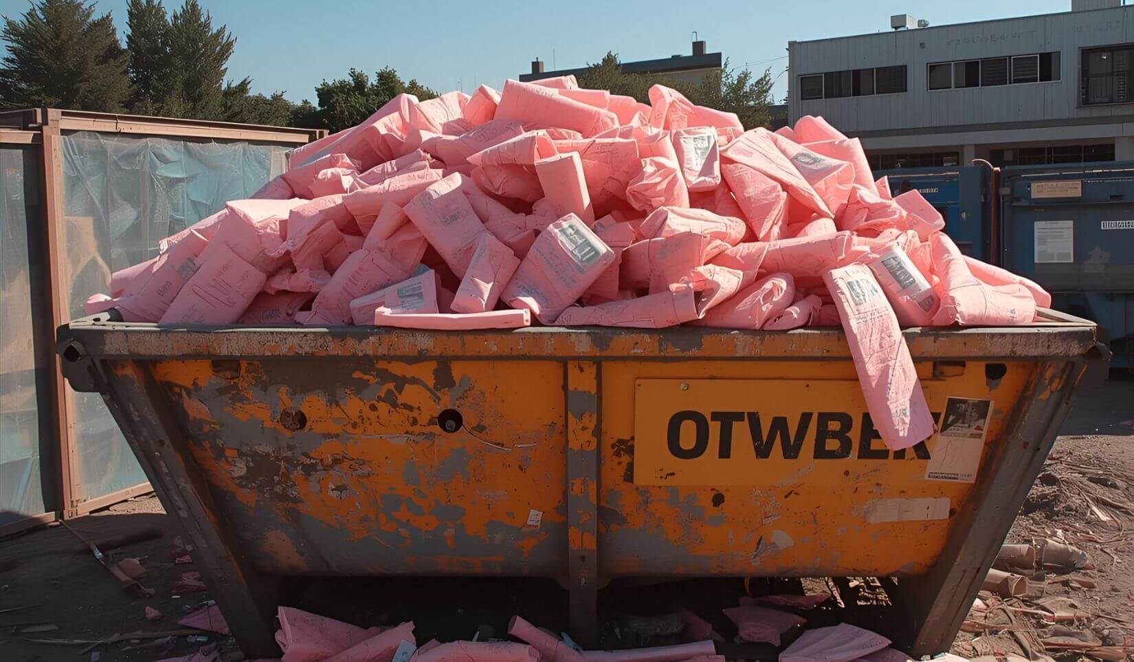 Can You Put Insulation Material in a Skip